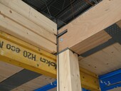 Träger aus Buchenholz