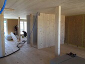 Supports and slabs in the shell