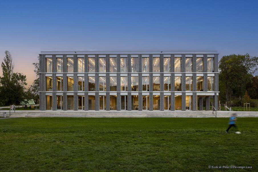 New school building on the Plateau de Diesse