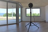 Ansicht Stützen-Plattenverbindung und Akustikmessungen