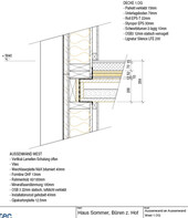 Connection ceiling - outer wall