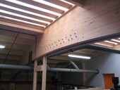 Assemblage de coques de toit