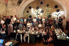 Journée d&#039;équipe anniversaire - nous faisons la fête à Vienne !